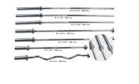 2 tipos de barras del levantamiento de pesas o de barras olímpicas: las barras de los hombres y de las mujeres, especificaciones olímpicas de la barra proveedor