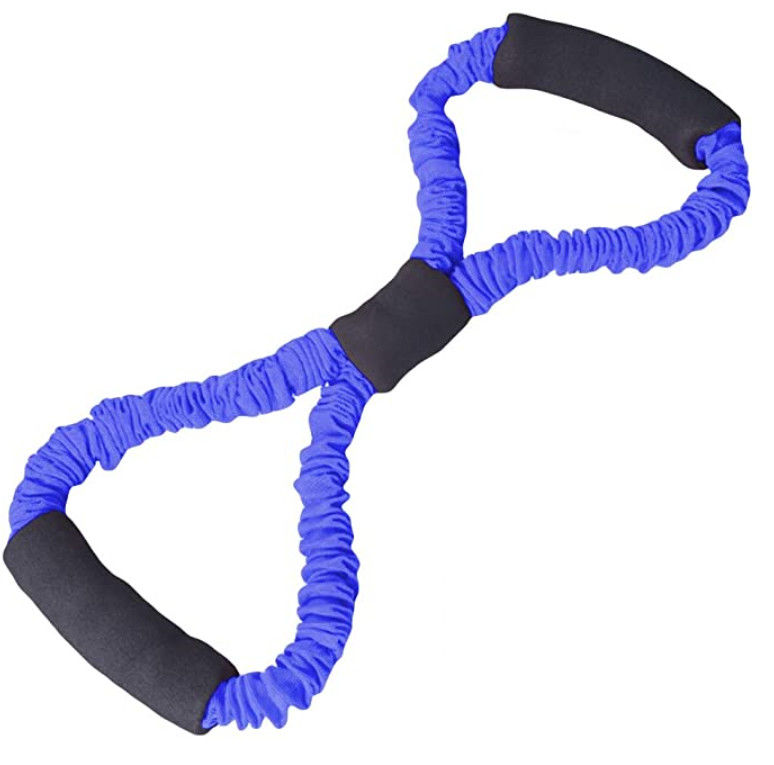 La resistencia de la yoga de la cuerda de tirón congriega 8 bandas elásticos de la resistencia de la cuerda del ampliador del pecho de la palabra para la aptitud proveedor