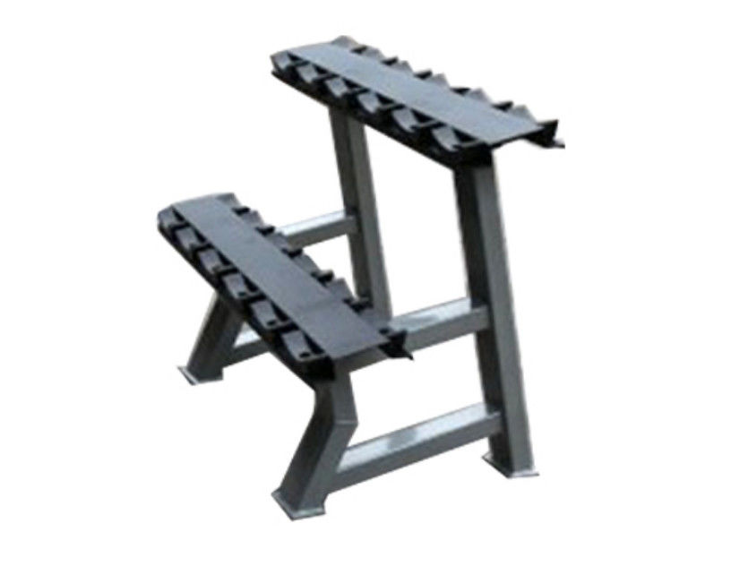 2 dimensiones del estante de la pesa de gimnasia de la grada, soporte de la pesa de gimnasia de 2 gradas, pesas de gimnasia atormentan el sistema proveedor